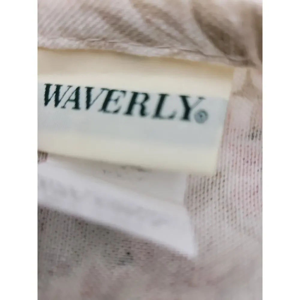 Vintage Waverly Norfolk Rose Valence 72 Inches Long By 15 Wide